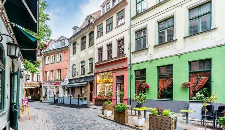 Doma Square Penthouse, In The Heart Of Old Town Daire Riga Dış mekan fotoğraf